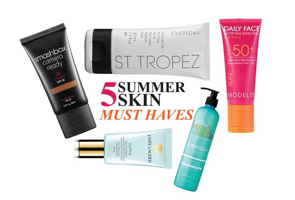 5 summer skin must haves