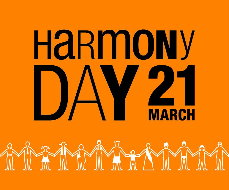 EVERYONE BELONGS ON HARMONY DAY