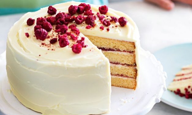 Valentine’s Day White Chocolate Cake