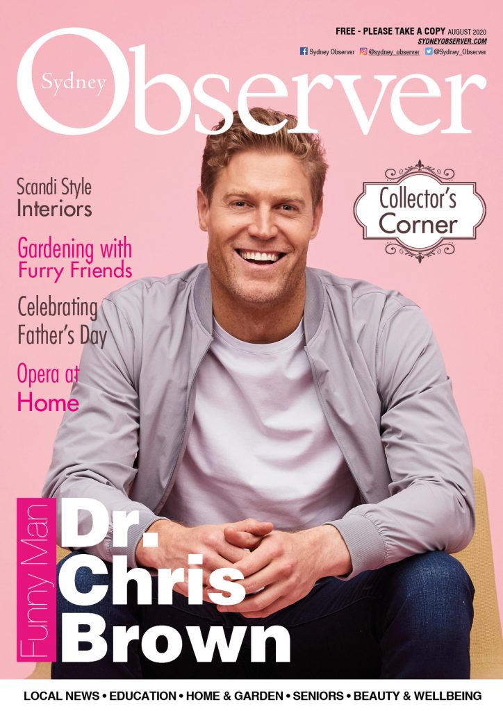 SO August 2020 issue cover, Dr. Chris Brown.