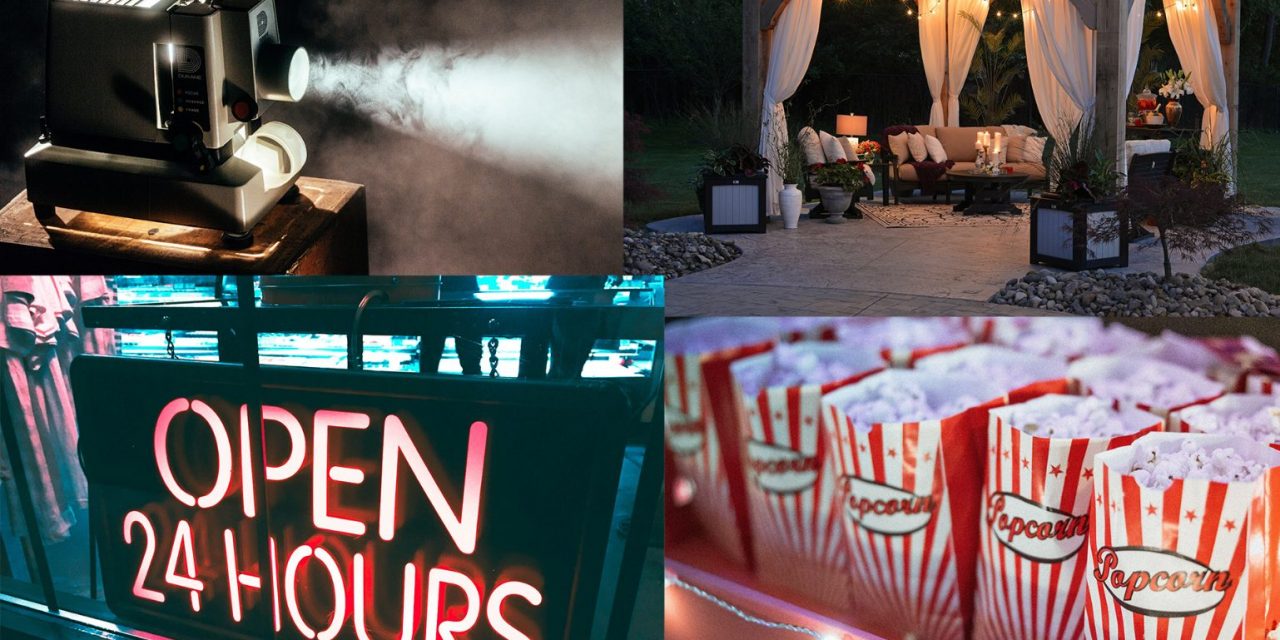 Create your own Outdoor Cinema