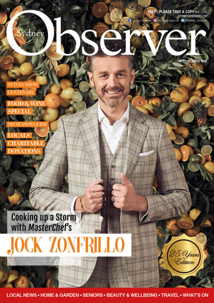 SO May 2021 issue cover, Jock Zonfrillo..