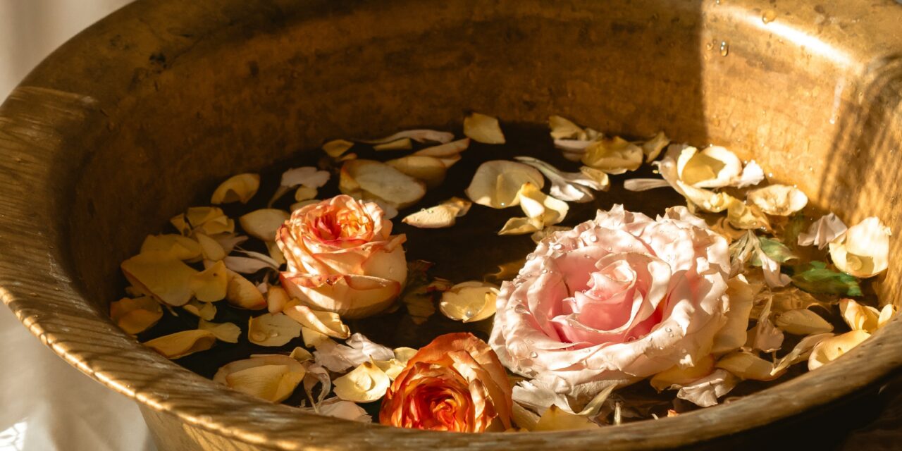 Herb and flower facial steam treatment