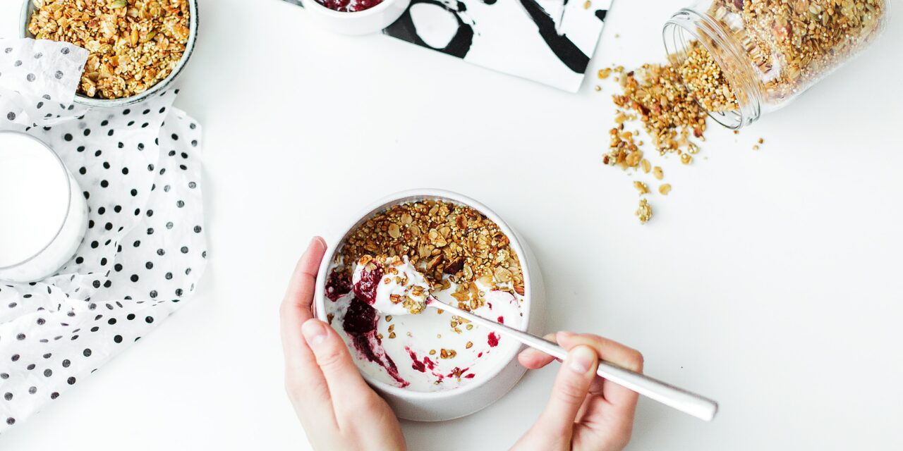 YOGURT KEEPS YOUR TUMMY AND HEART HAPPY